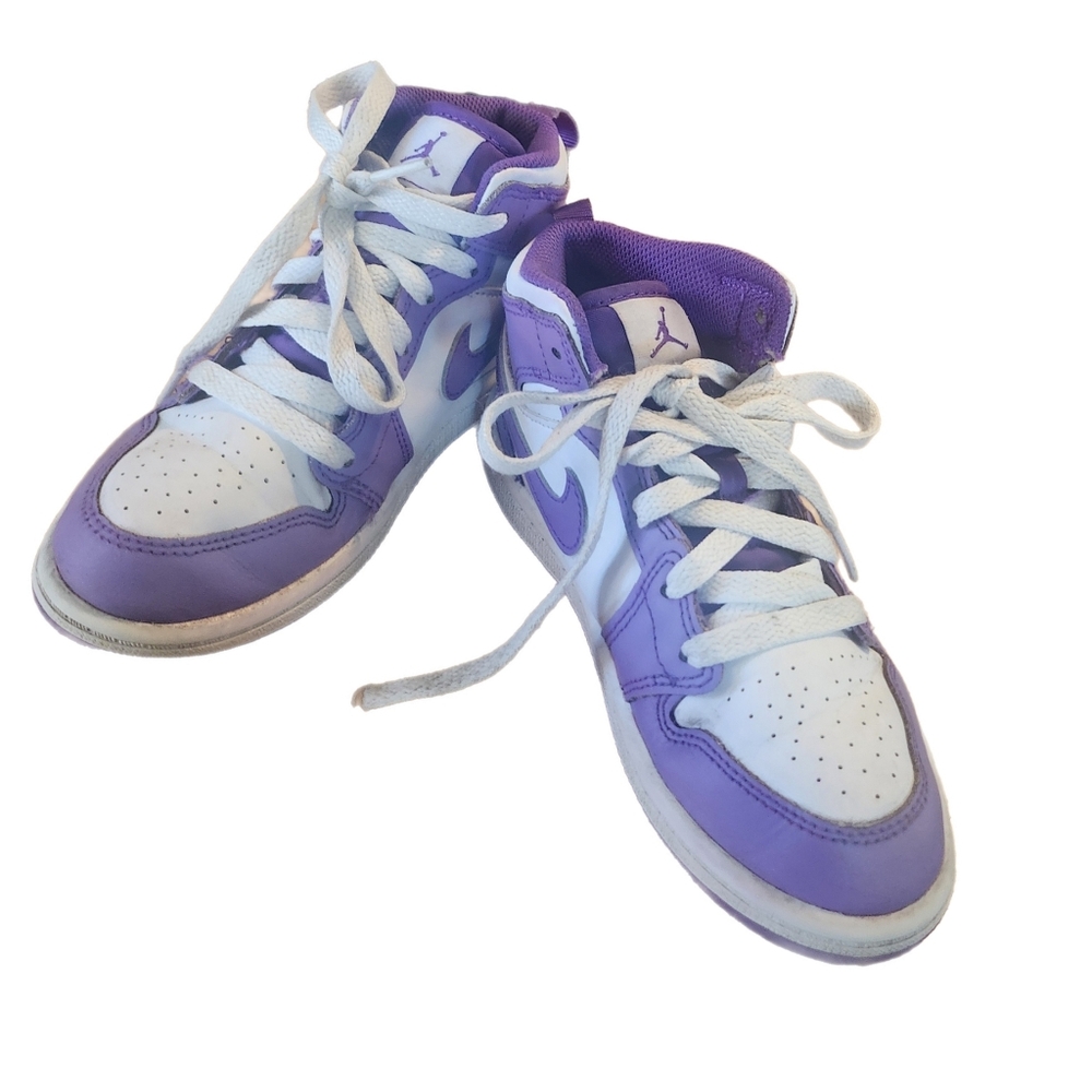 NIKE AIR JORDAN 1 MID KIDS DQ842-511 PRE-SCHOOL SNEAKERS SIZE 13-C - Picture 8 of 8